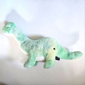 Fao Schwarz 12" Glow Brights LED with Sound Apatosaurus Dinosaur Toy Plush